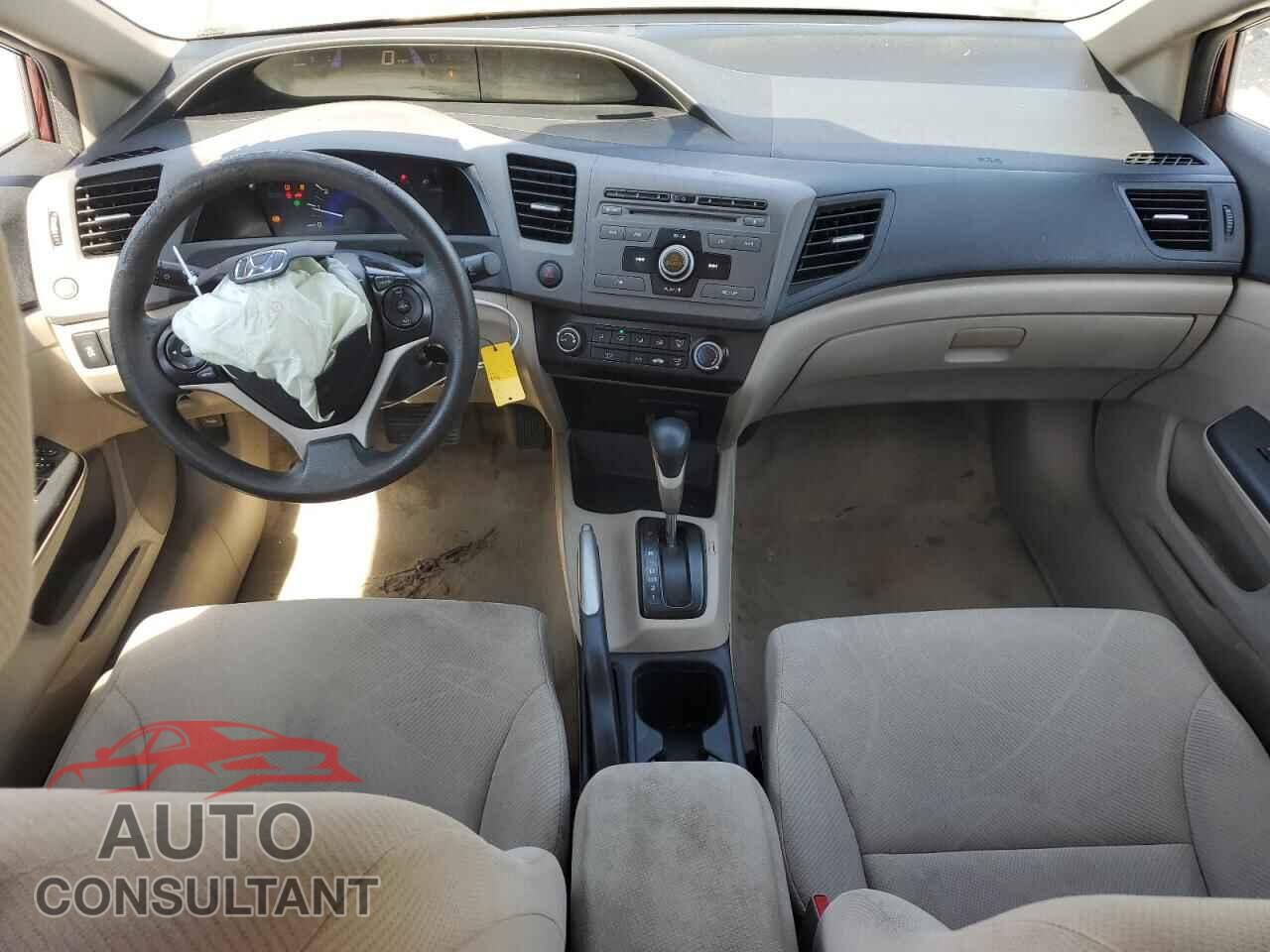 HONDA CIVIC 2012 - 19XFB2F56CE089927