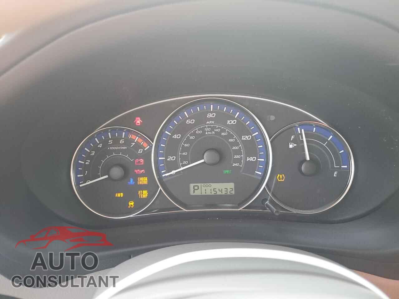 SUBARU FORESTER 2012 - JF2SHADC5CH405452