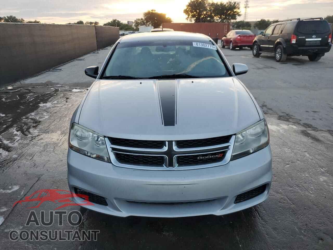 DODGE AVENGER 2012 - 1C3CDZCB4CN260349