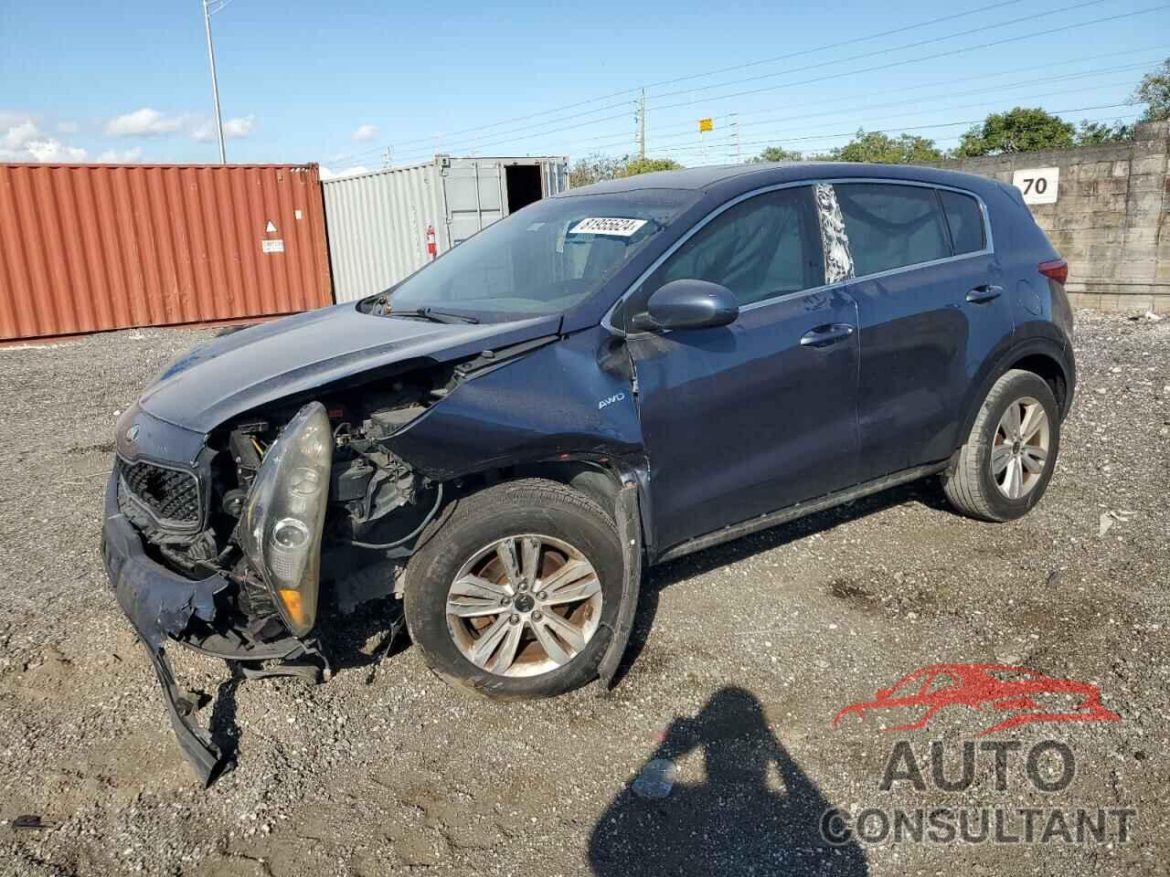 KIA SPORTAGE 2018 - KNDPMCAC5J7394889