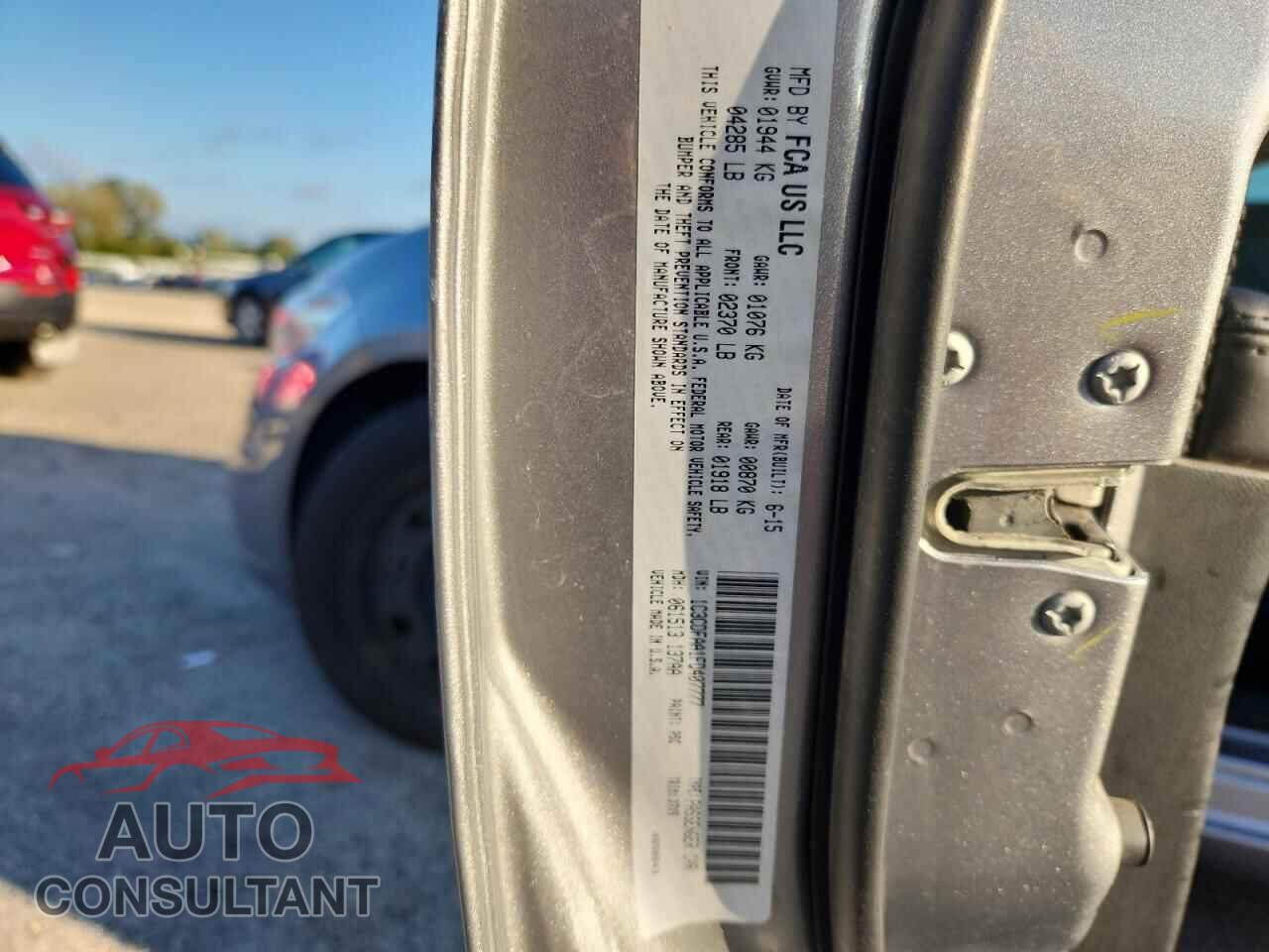DODGE DART 2015 - 1C3CDFAA1FD407777
