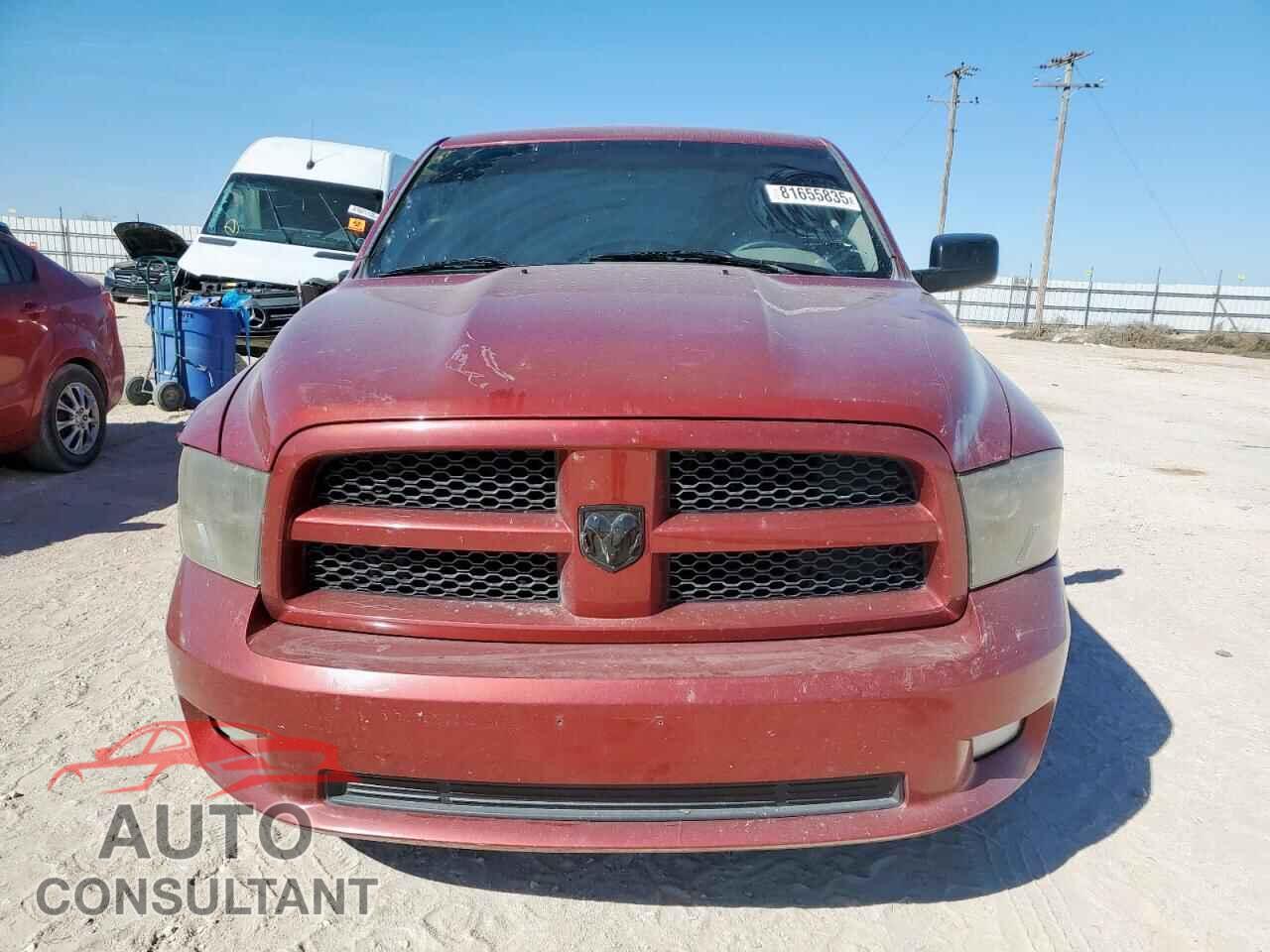 DODGE RAM 1500 2012 - 1C6RD6FTXCS139181