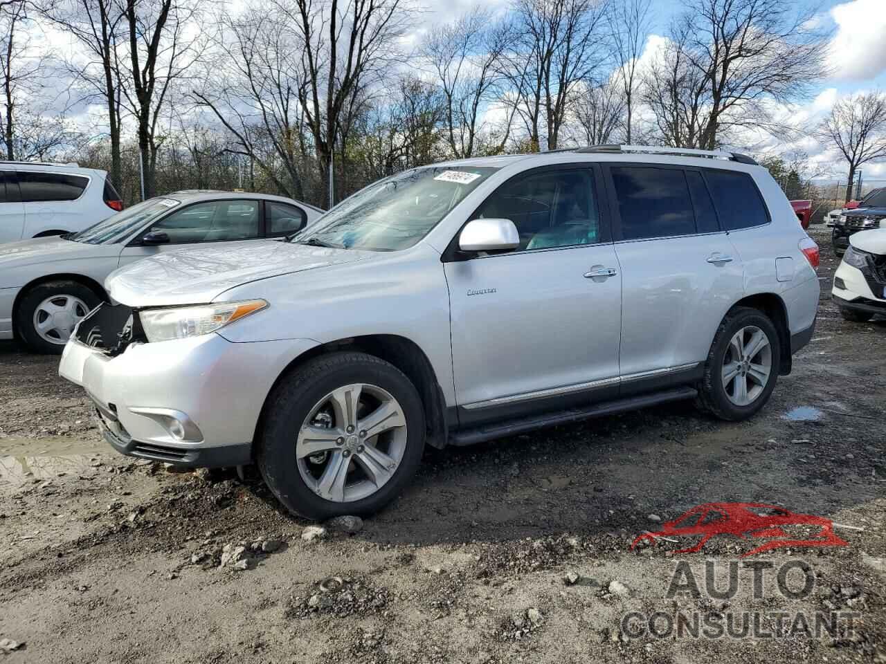 TOYOTA HIGHLANDER 2012 - 5TDDK3EH9CS108985