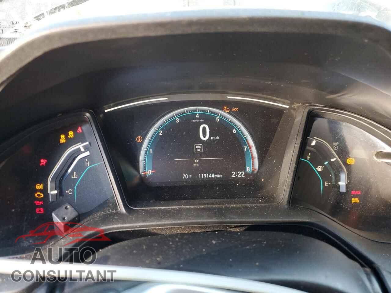 HONDA CIVIC 2019 - 2HGFC2F61KH595997