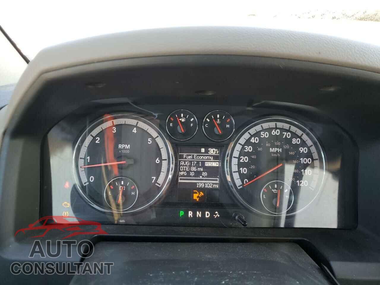 DODGE RAM 1500 2012 - 3C6JD6AP9CG244888