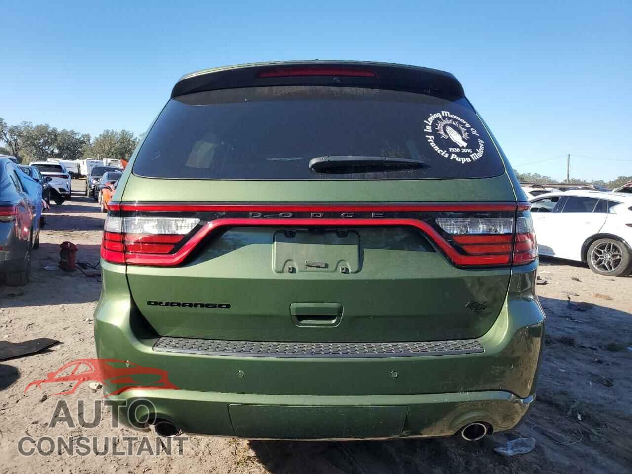 DODGE DURANGO 2021 - 1C4SDHCTXMC749314