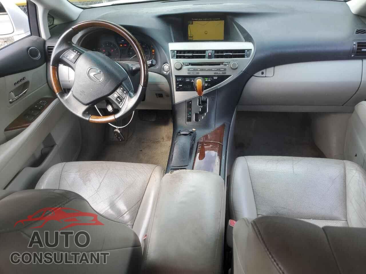 LEXUS RX350 2010 - 2T2BK1BA9AC030633