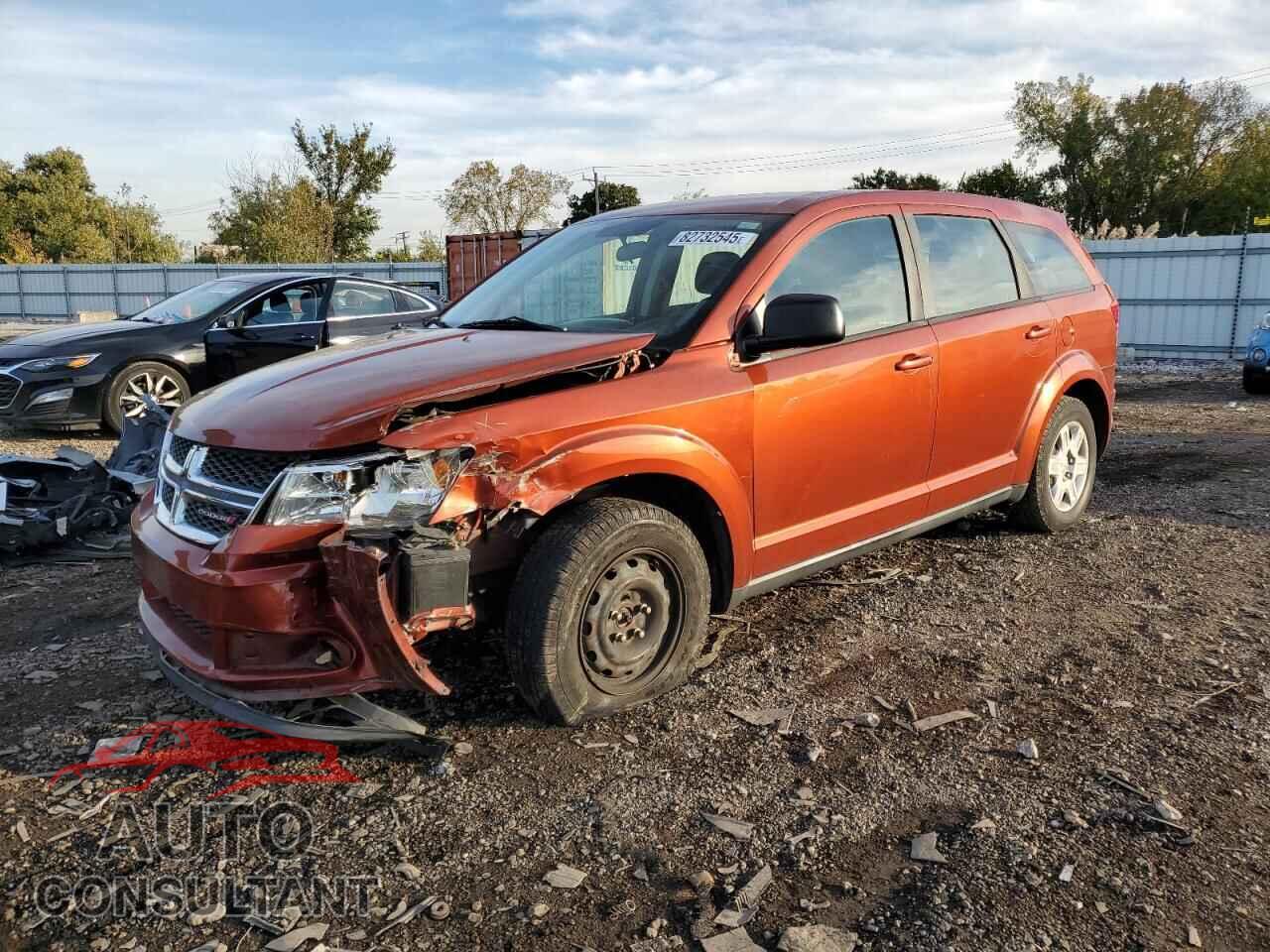 DODGE JOURNEY 2012 - 3C4PDCAB8CT273294