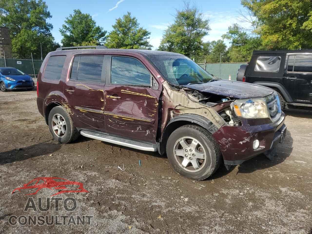 HONDA PILOT 2011 - 5FNYF4H96BB076712