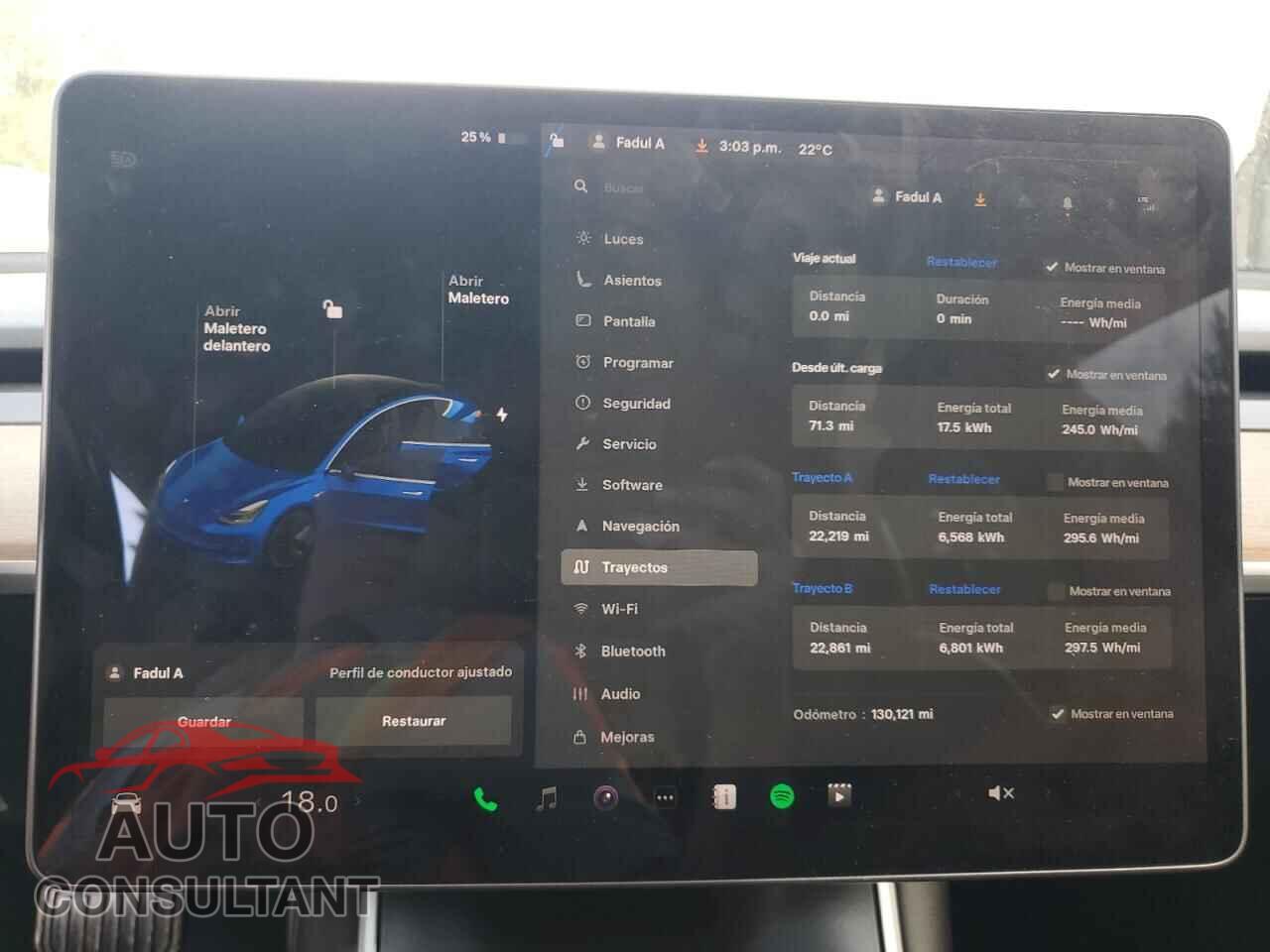 TESLA MODEL 3 2018 - 5YJ3E1EA5JF161050