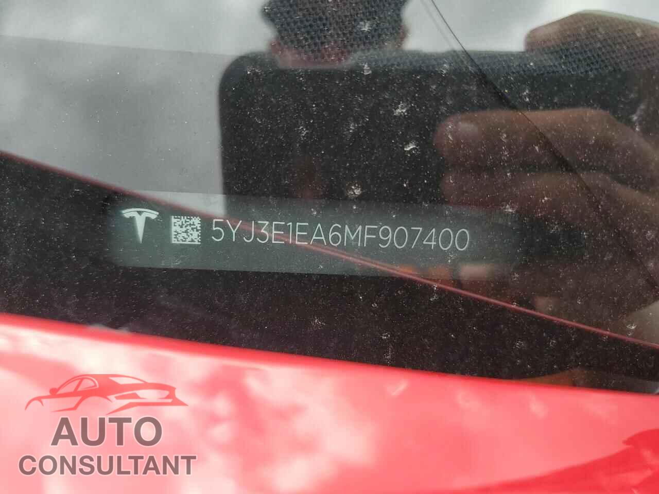 TESLA MODEL 3 2021 - 5YJ3E1EA6MF907400