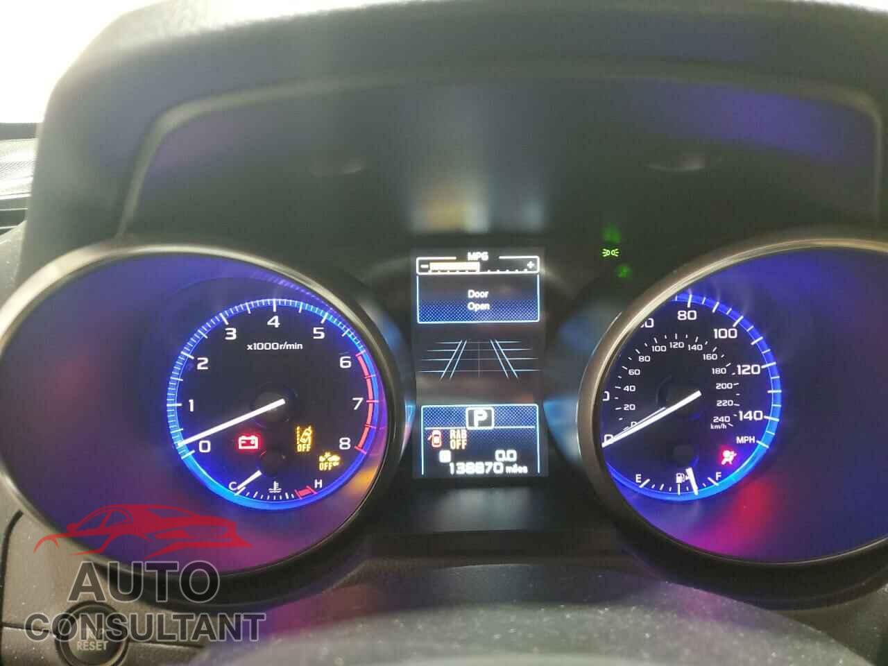 SUBARU OUTBACK 2017 - 4S4BSANC0H3290628
