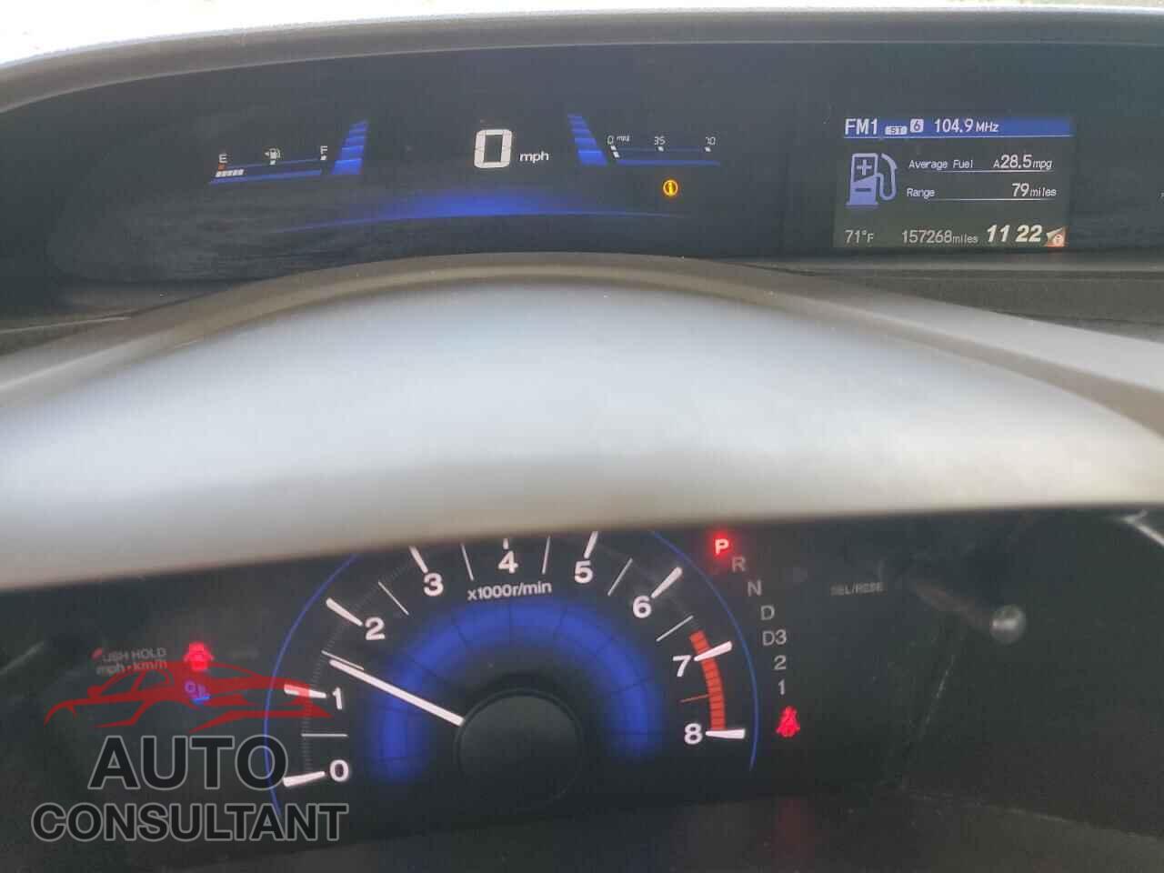 HONDA CIVIC 2012 - 2HGFB2F81CH569891