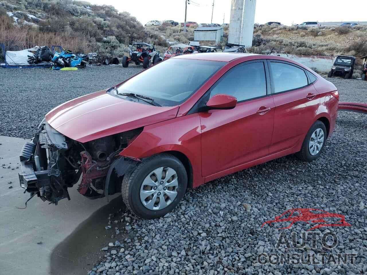 HYUNDAI ACCENT 2015 - KMHCT4AE6FU917883