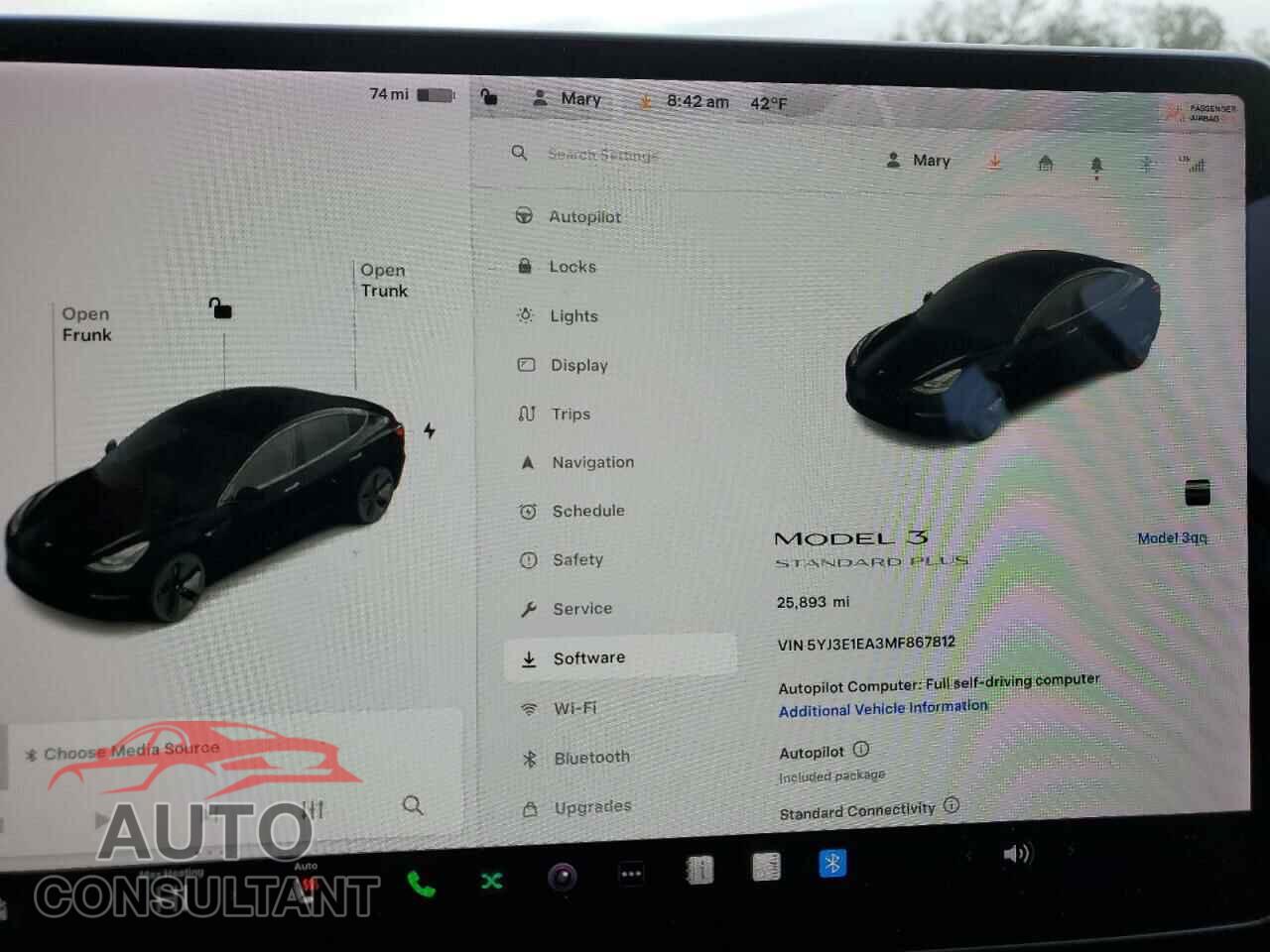 TESLA MODEL 3 2021 - 5YJ3E1EA3MF867812