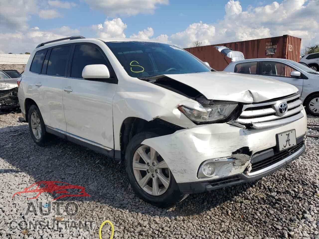 TOYOTA HIGHLANDER 2011 - 5TDZK3EH8BS037363