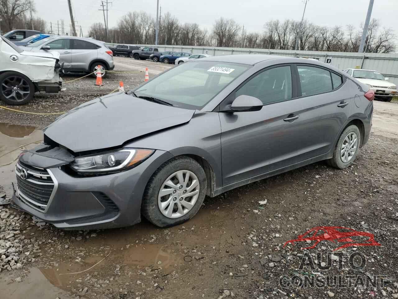 HYUNDAI ELANTRA 2018 - 5NPD74LF4JH264041
