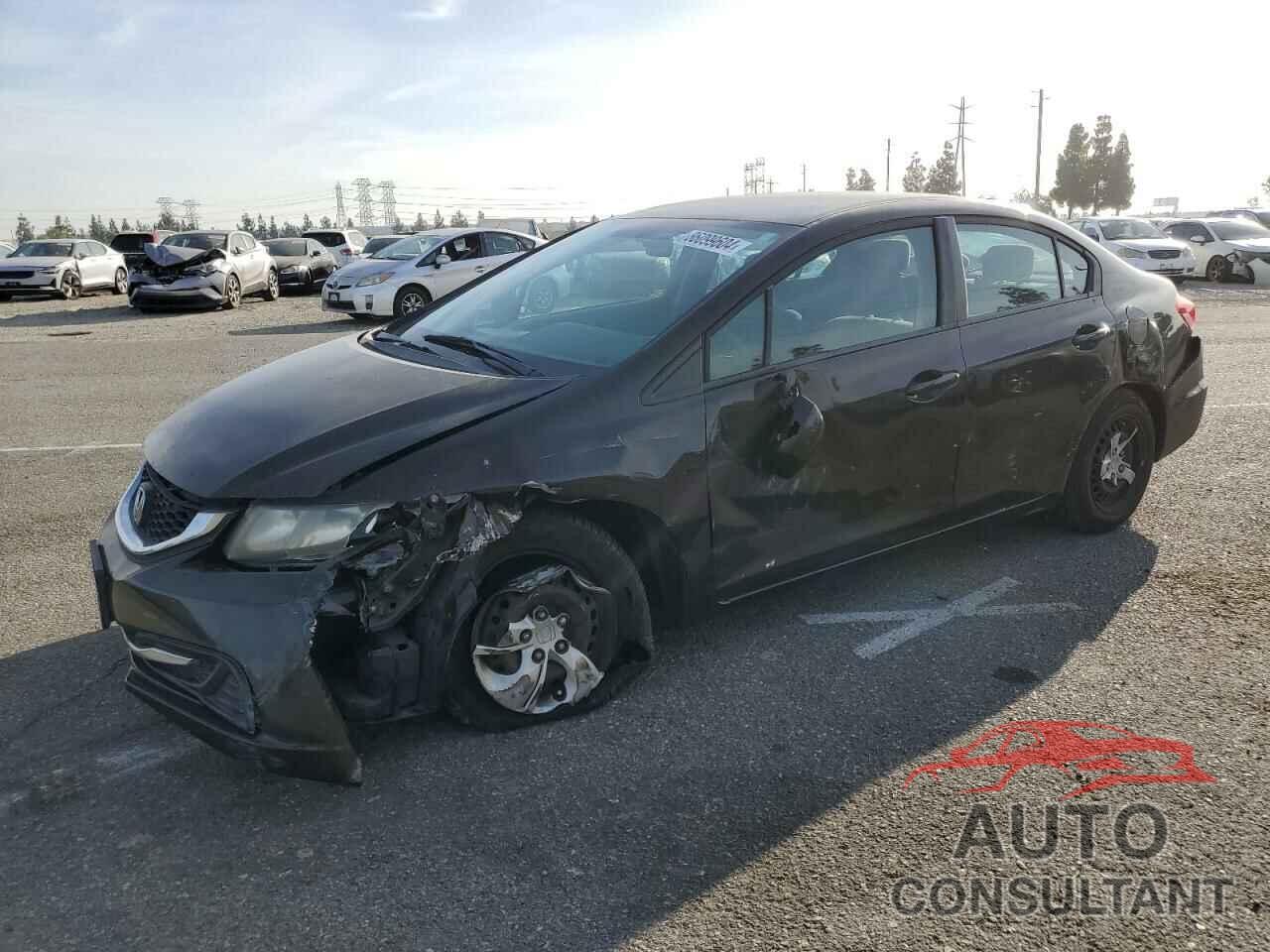 HONDA CIVIC 2013 - 19XFB2F55DE243500