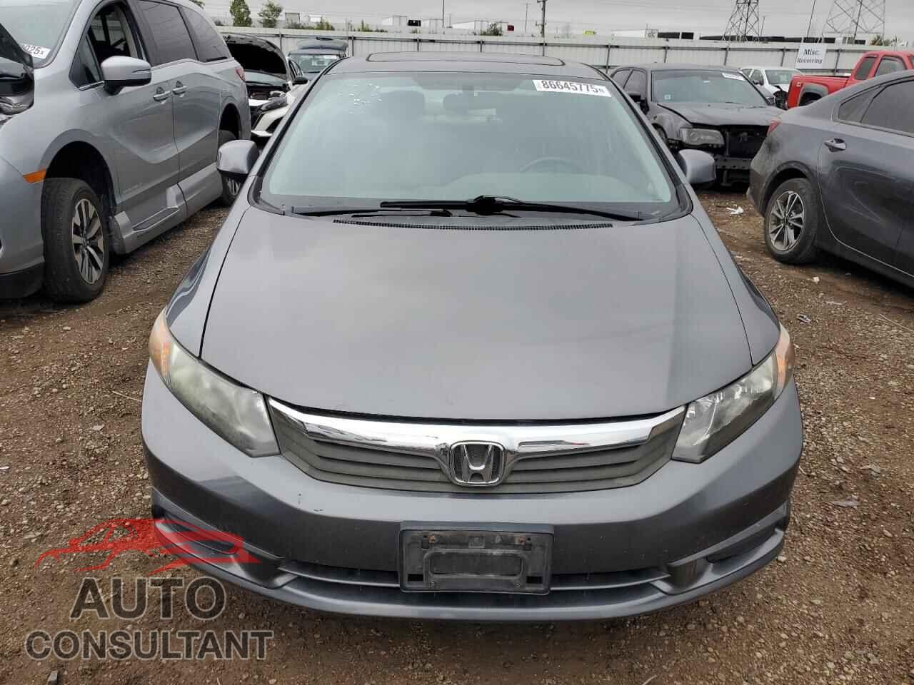 HONDA CIVIC 2012 - 19XFB2F9XCE012643