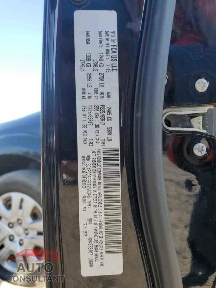 DODGE JOURNEY 2015 - 3C4PDCAB9FT756345