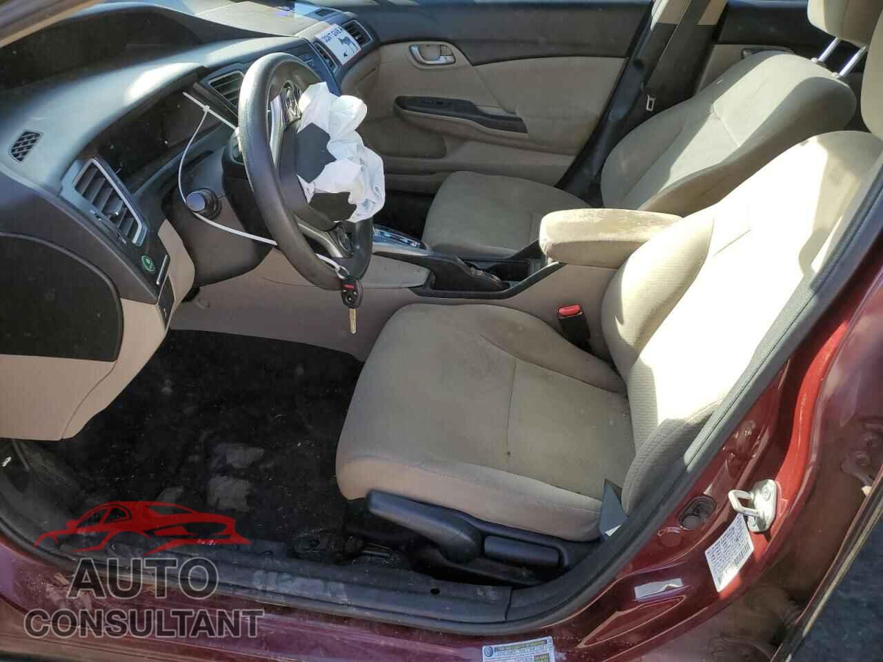 HONDA CIVIC 2013 - 2HGFB2F5XDH583277