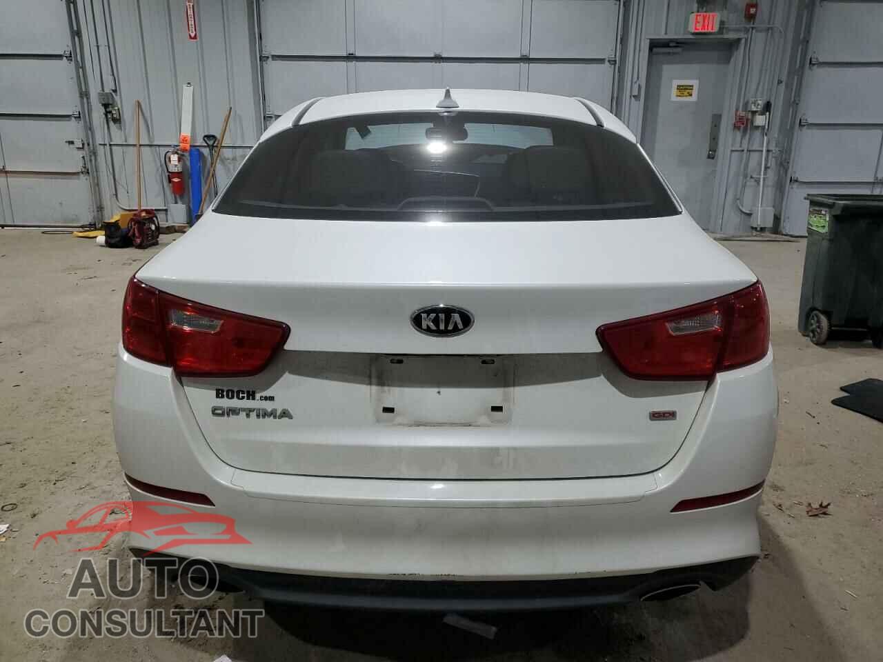 KIA OPTIMA 2014 - KNAGM4A7XE5480562