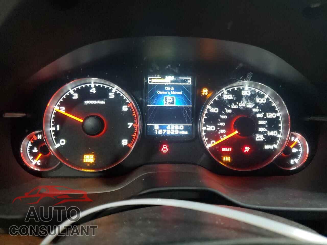 SUBARU OUTBACK 2014 - 4S4BRCLC5E3249854