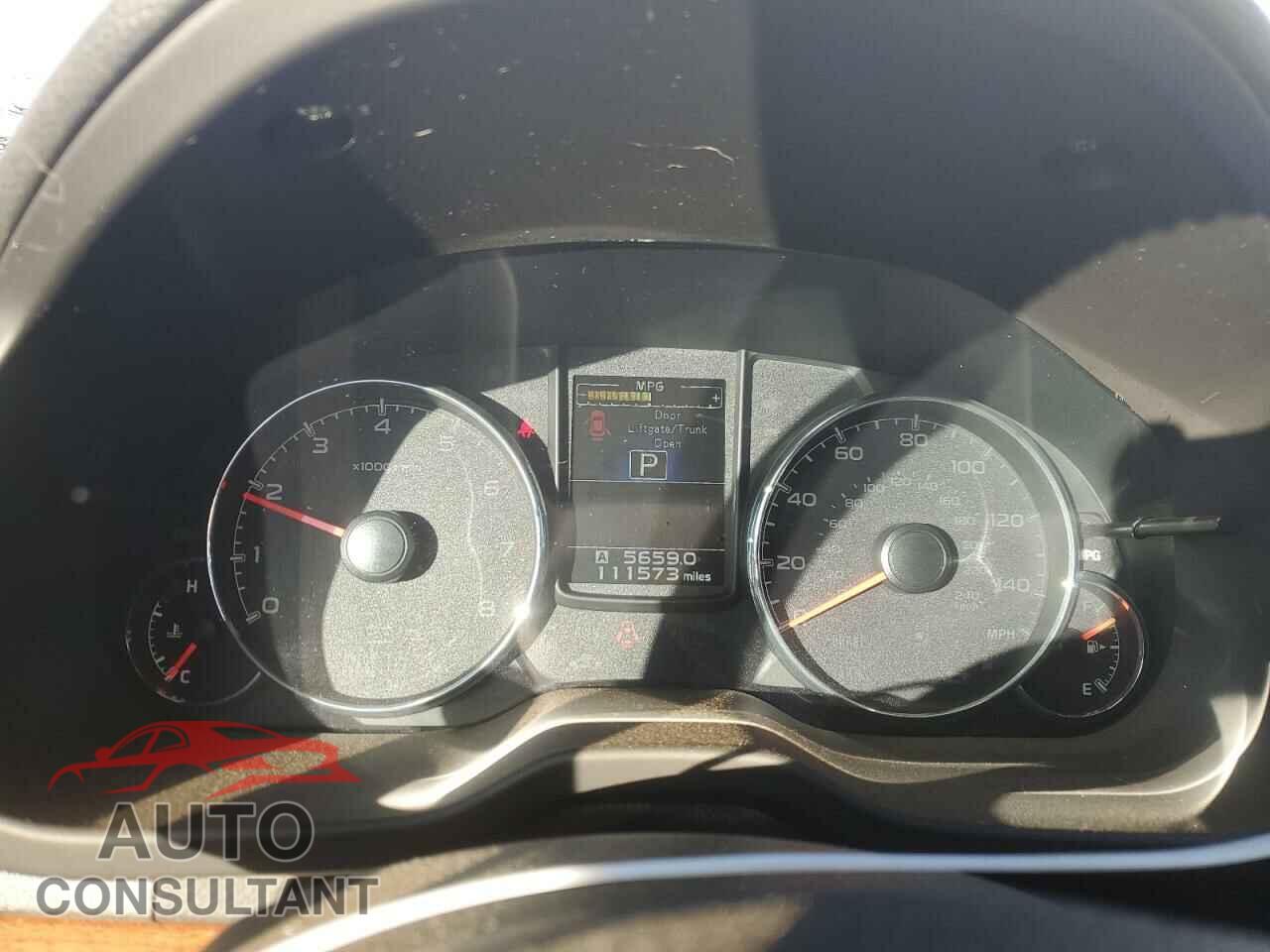 SUBARU OUTBACK 2014 - 4S4BRBLC1E3323457