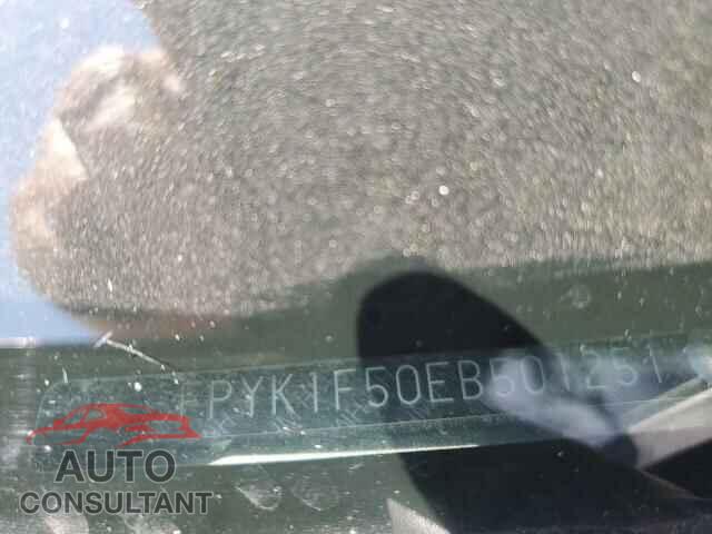 HONDA RIDGELINE 2014 - 5FPYK1F50EB501251