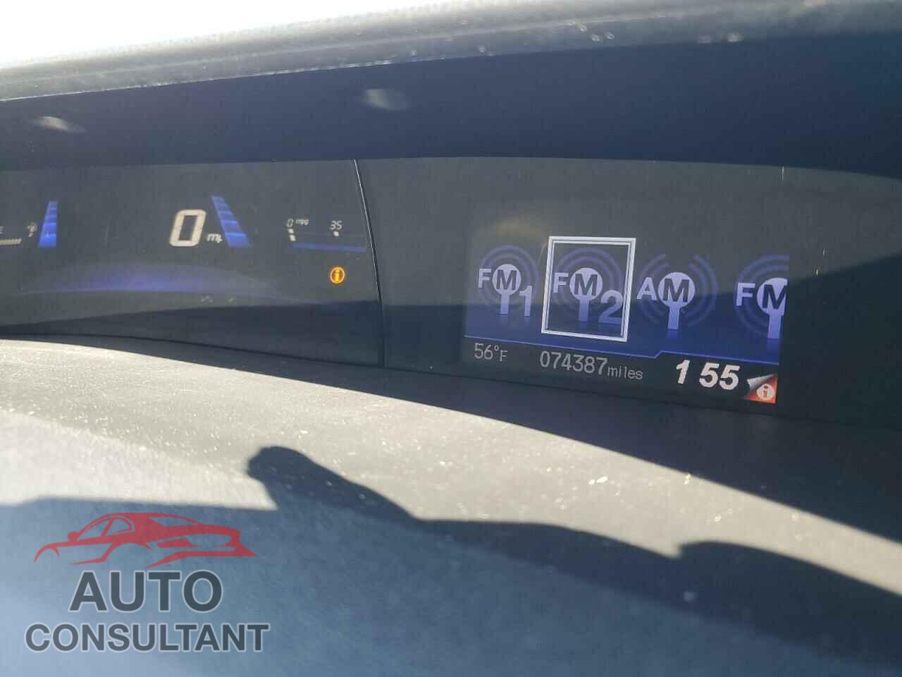 HONDA CIVIC 2013 - 2HGFB2F59DH562162