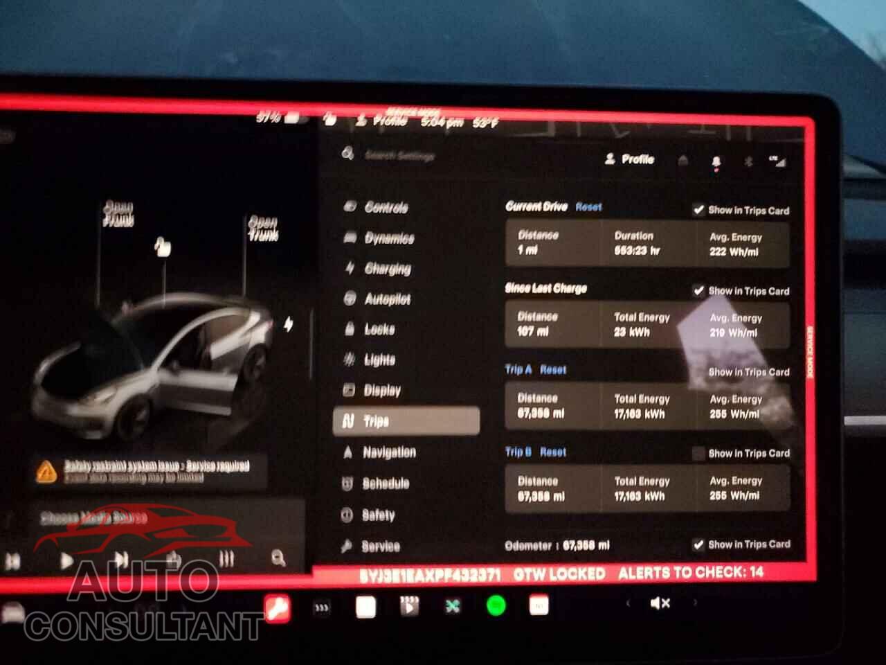 TESLA MODEL 3 2023 - 5YJ3E1EAXPF432371