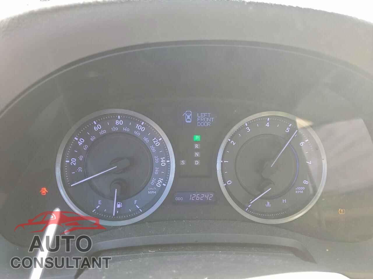 LEXUS IS 2011 - JTHBF5C28B5149729