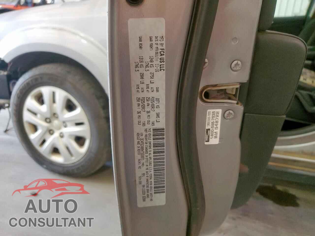 DODGE JOURNEY 2017 - 3C4PDCAB9HT559971