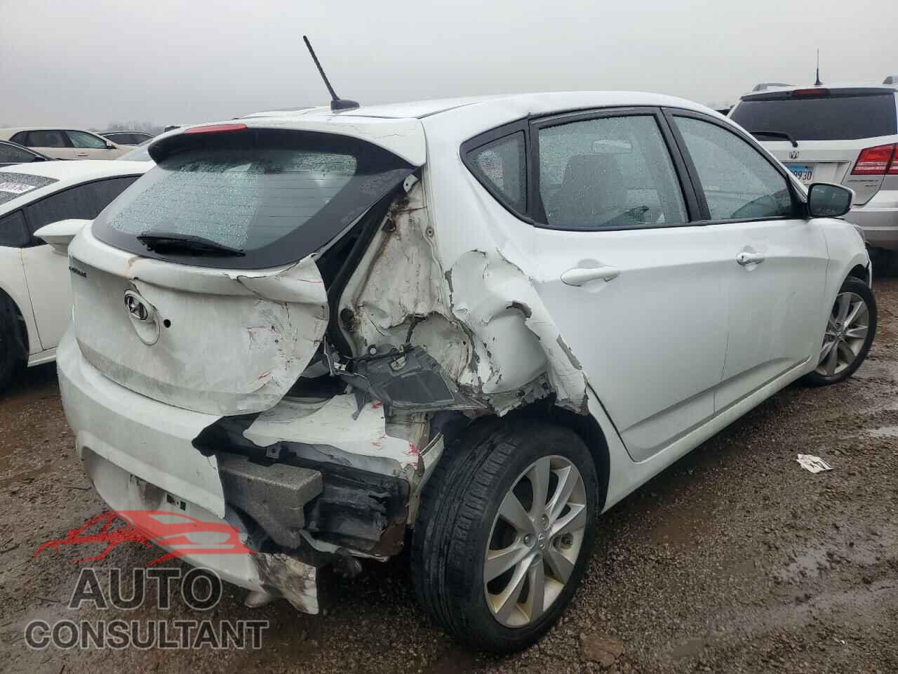 HYUNDAI ACCENT 2012 - KMHCU5AEXCU017714