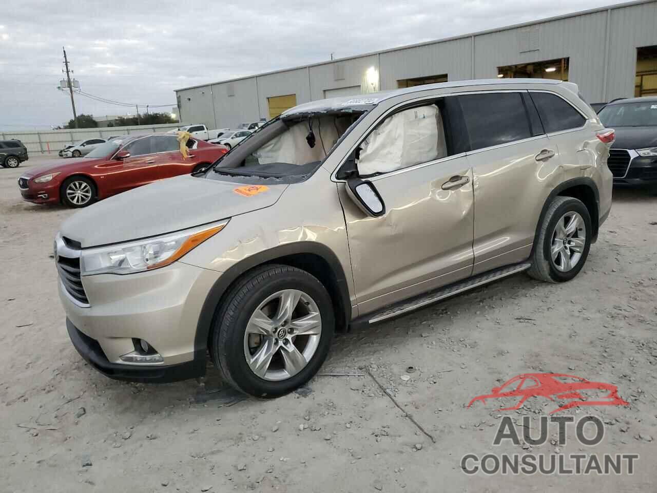 TOYOTA HIGHLANDER 2016 - 5TDYKRFH5GS154922