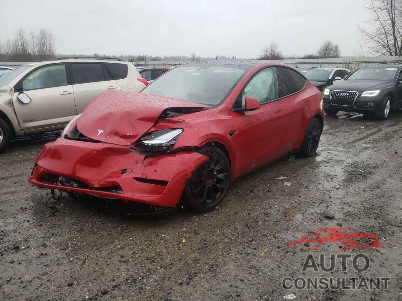 TESLA MODEL Y 2022 - 7SAYGAEE8NF434056