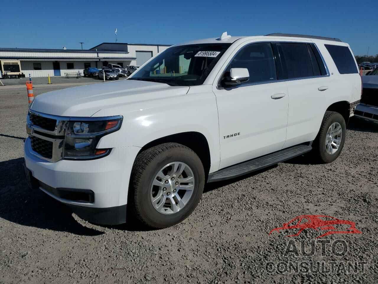 CHEVROLET TAHOE 2017 - 1GNSKBKCXHR274908