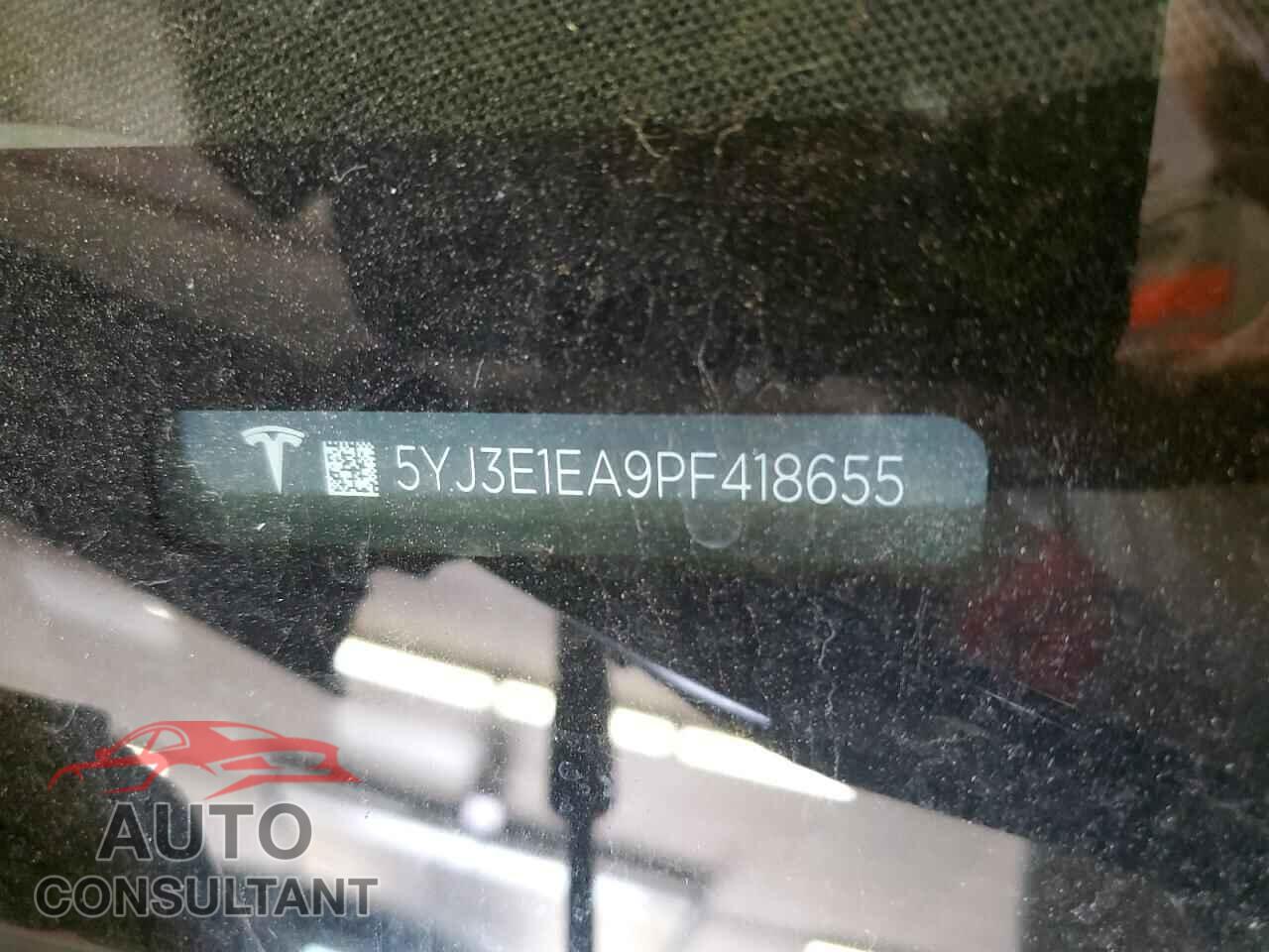TESLA MODEL 3 2023 - 5YJ3E1EA9PF418655