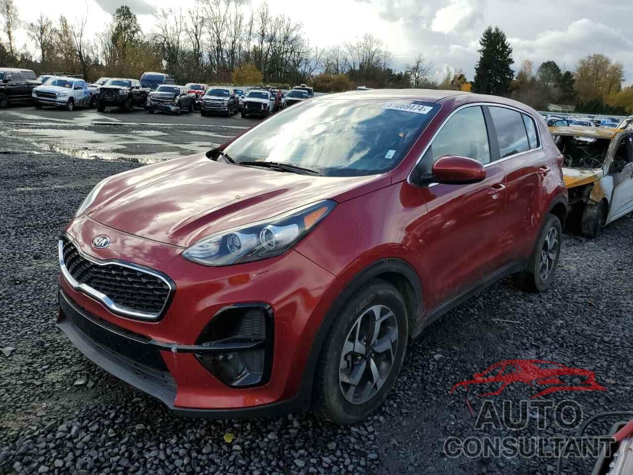 KIA SPORTAGE 2021 - KNDPM3AC8M7934076