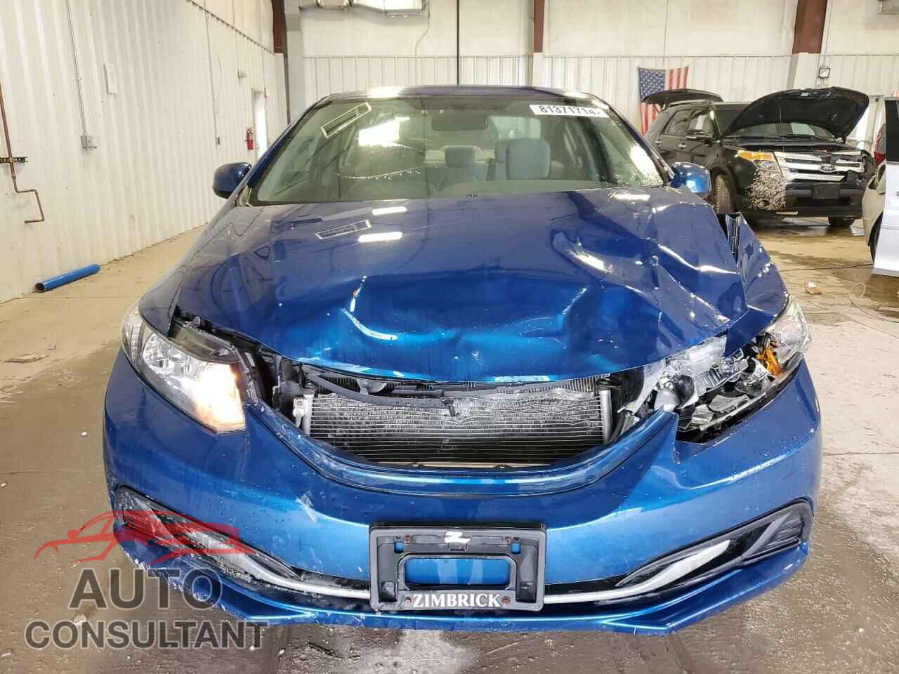 HONDA CIVIC 2013 - 19XFB2F52DE078425