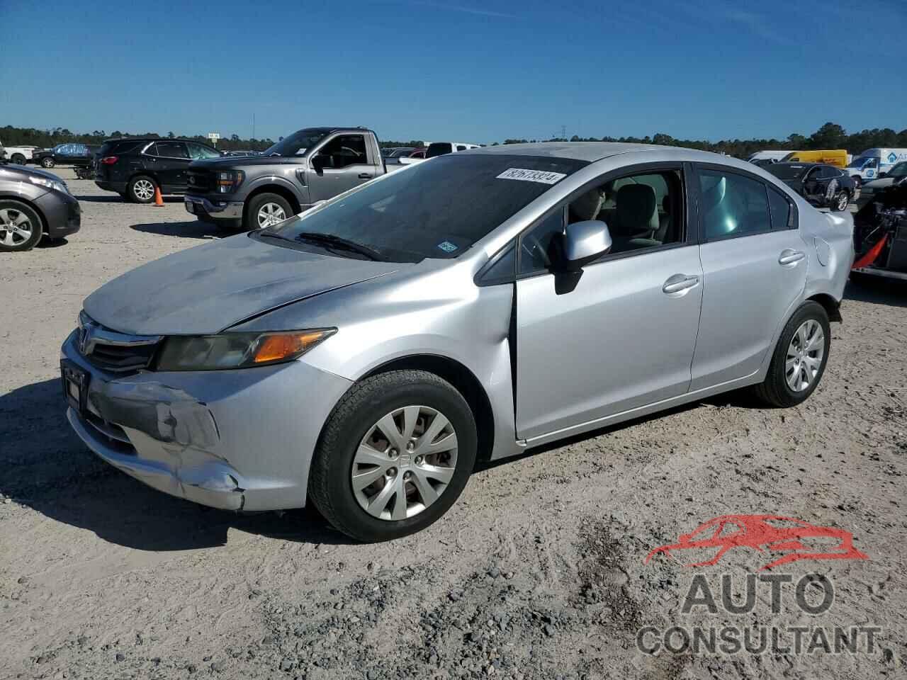 HONDA CIVIC 2012 - 2HGFB2F51CH327463