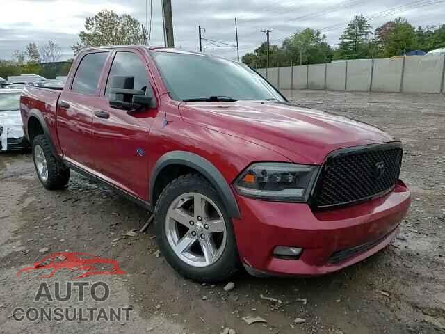 DODGE RAM 1500 2012 - 1C6RD7KT1CS242825