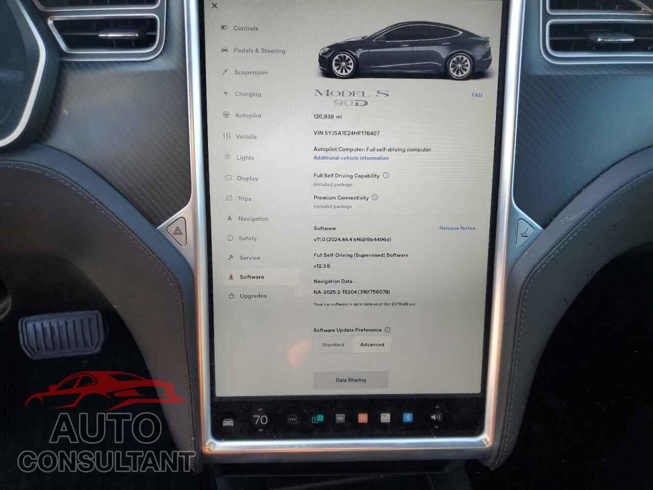 TESLA MODEL S 2017 - 5YJSA1E24HF176407