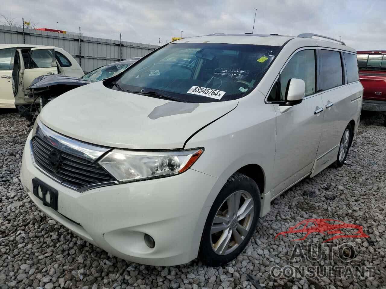NISSAN QUEST 2012 - JN8AE2KP4C9047001