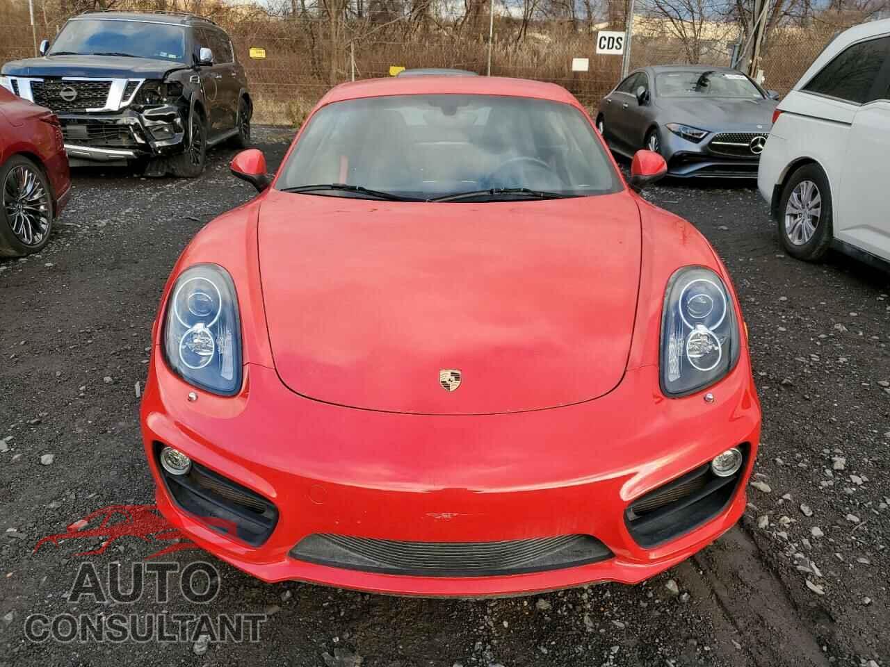 PORSCHE CAYMAN 2015 - WP0AB2A80FK184769