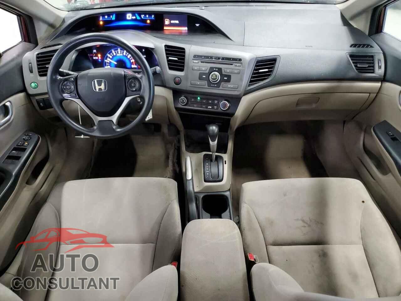 HONDA CIVIC 2012 - 19XFB2F50CE323818