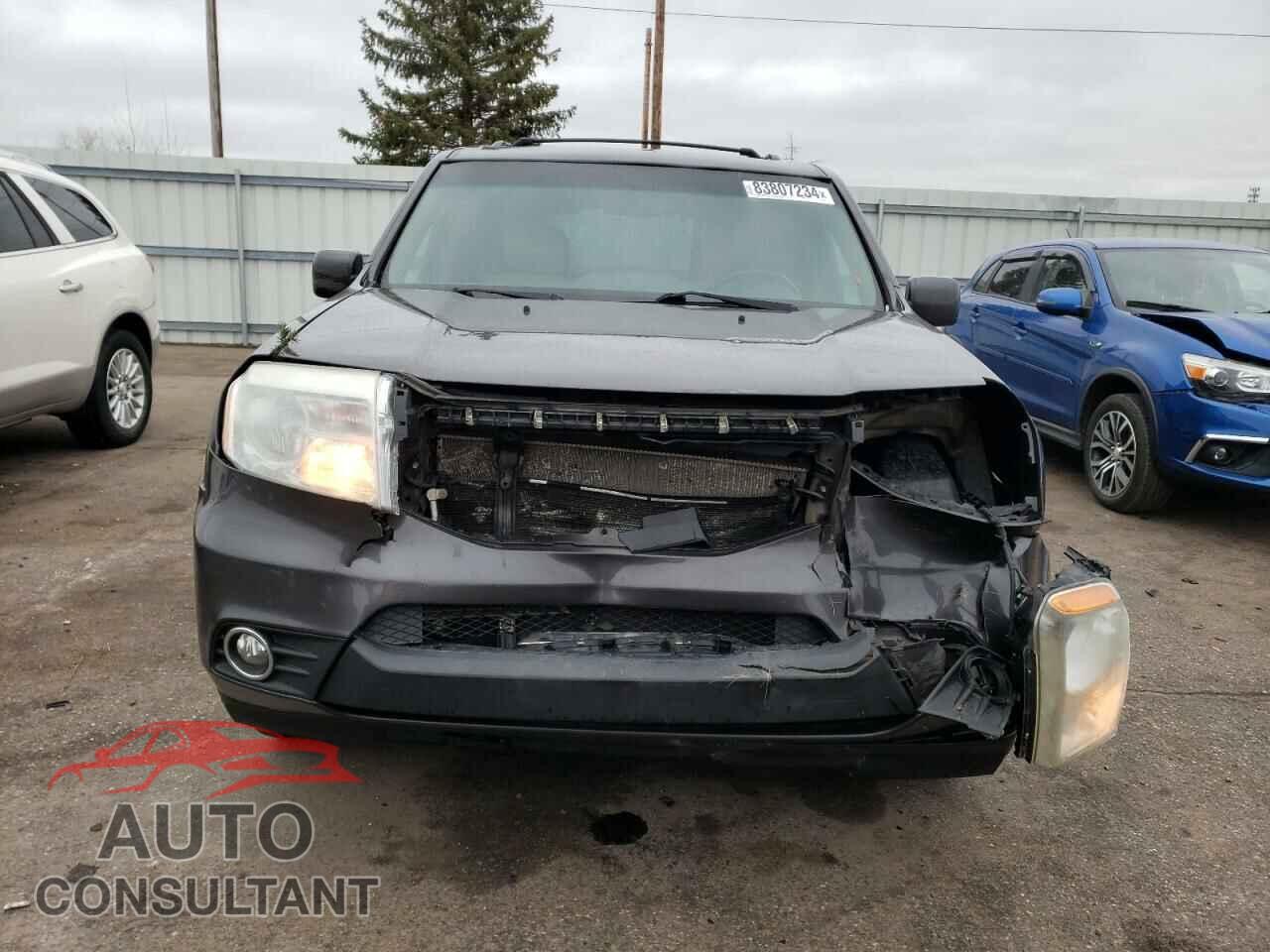 HONDA PILOT 2012 - 5FNYF4H58CB038851