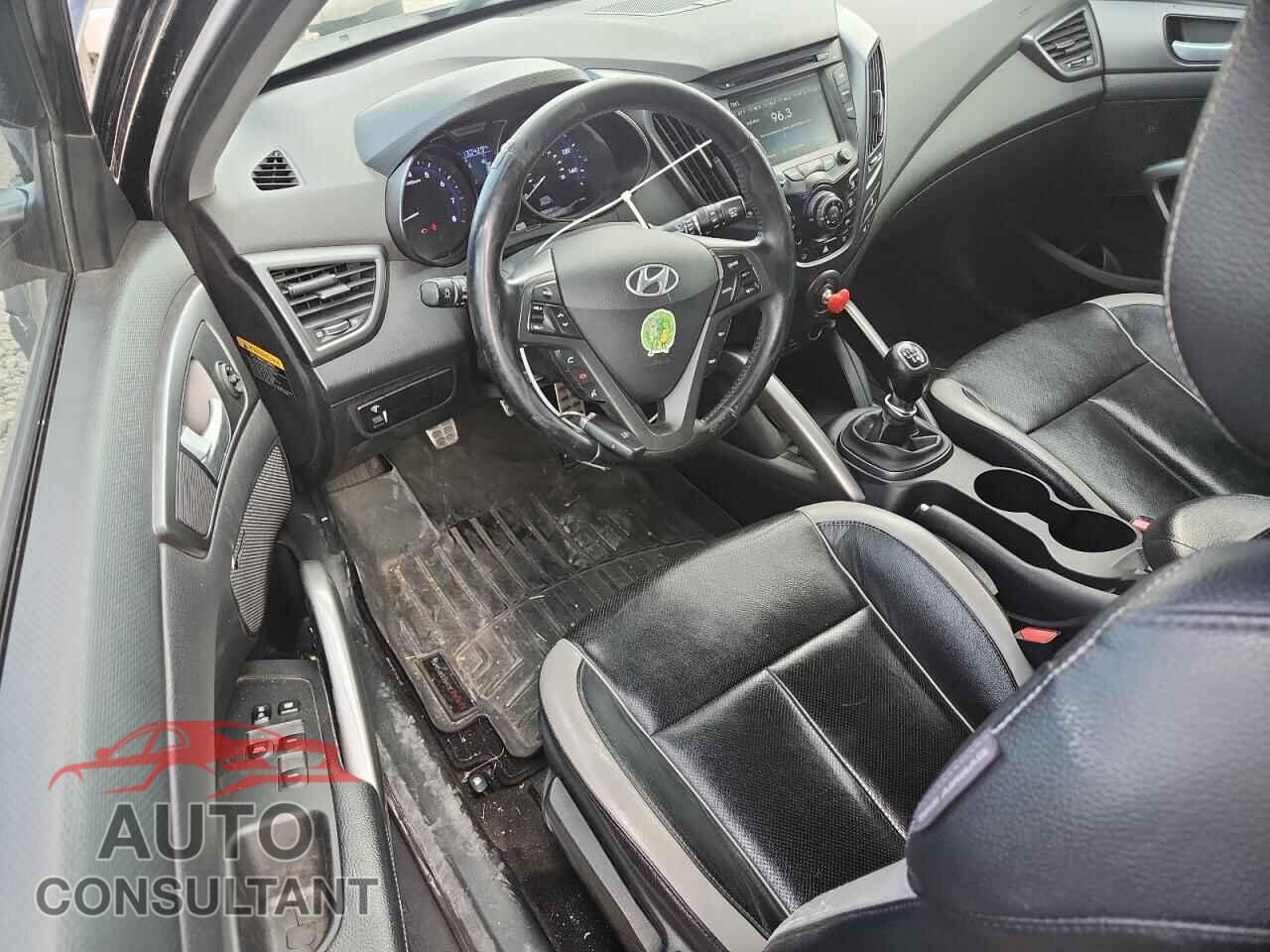 HYUNDAI VELOSTER 2013 - KMHTC6AE0DU173612