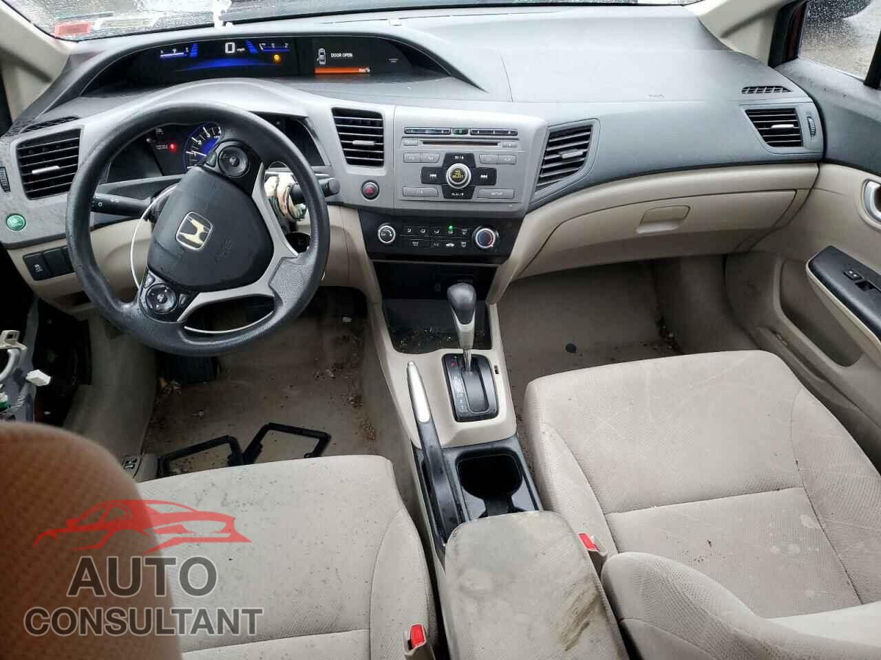 HONDA CIVIC 2012 - 2HGFB2F57CH553233