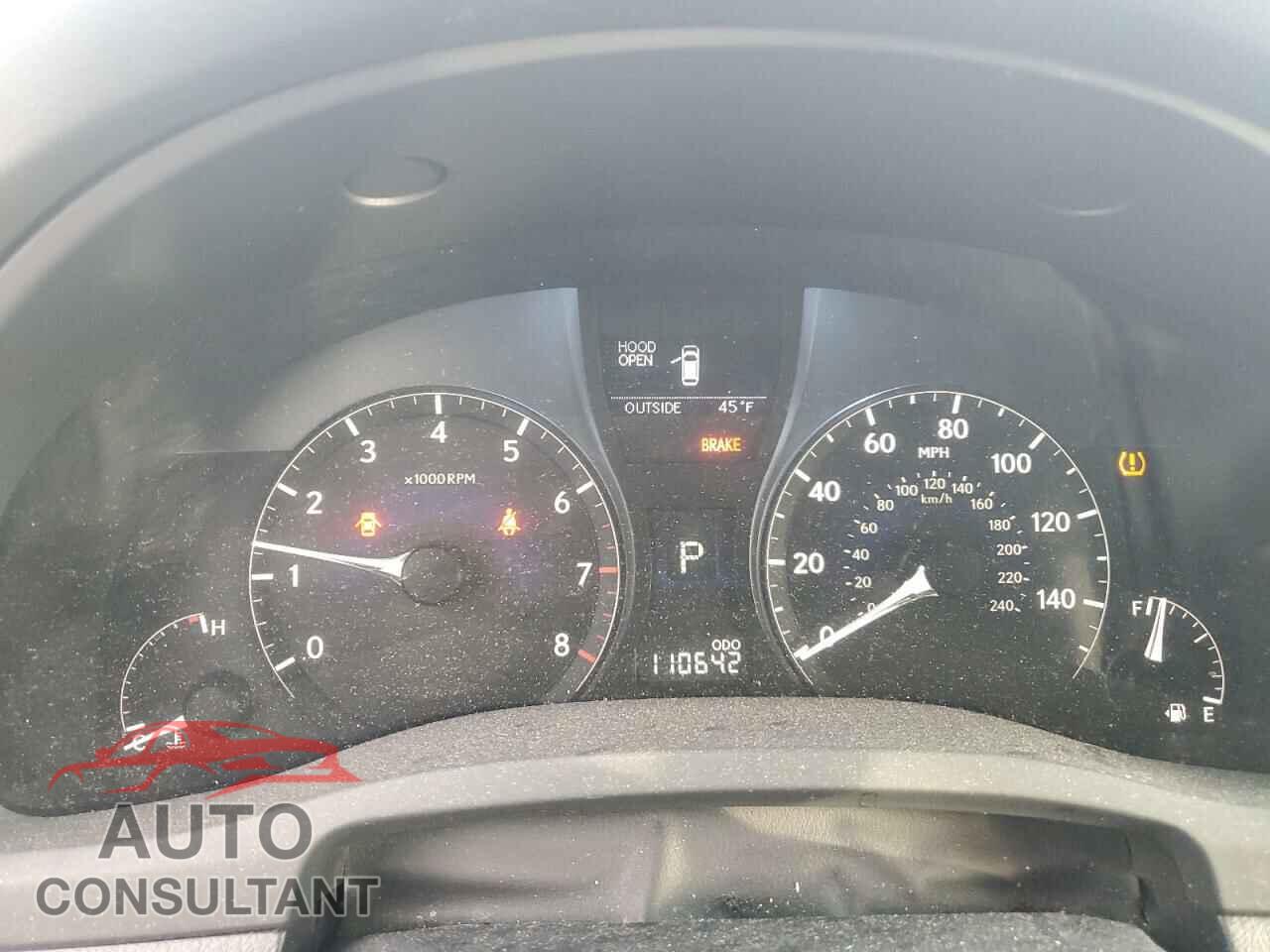 LEXUS RX350 2010 - 2T2BK1BA5AC039250